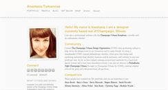 Desktop Screenshot of profile.anastasiatumanova.com